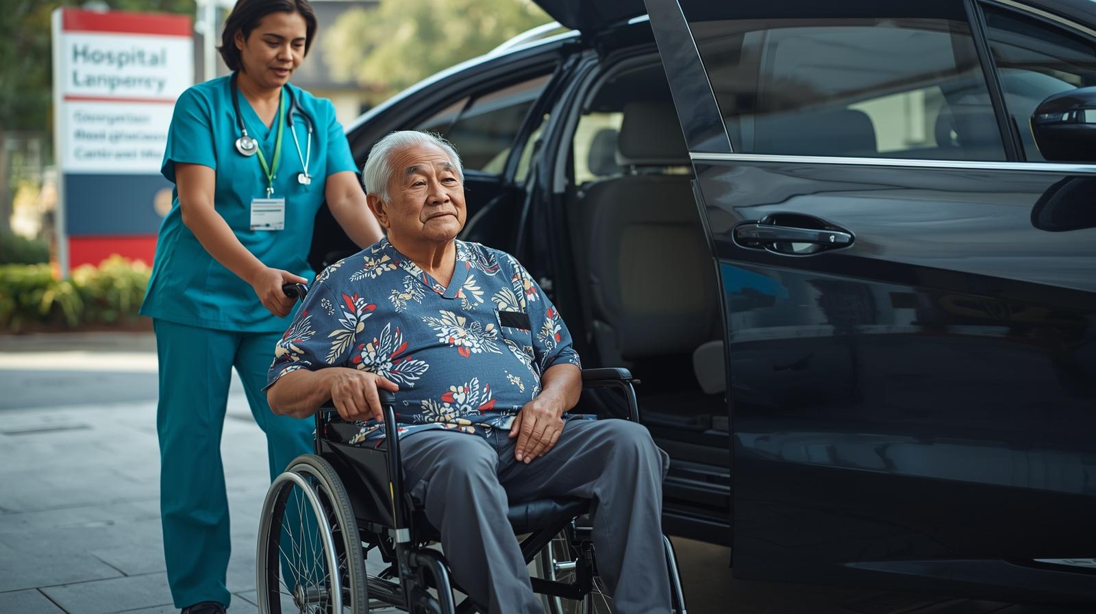 discharge from a hospital discharge from a hospital